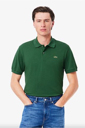 پولوشرت خاکی مردانه رگولار Lacoste - کد 922490792