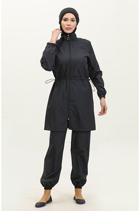 مایو حجاب سرمه ای زنانه ساده new ats - کد 824167591
