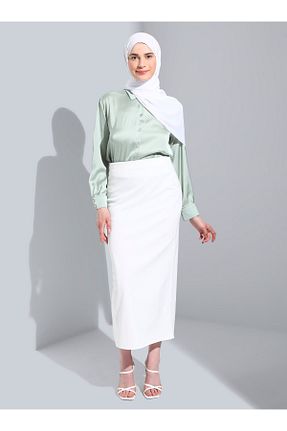 دامن حجاب سفید زنانه رگولار VAV - کد 846397553