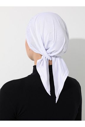 کلاه شنای حجاب سفید زنانه Tuva - کد 857364162