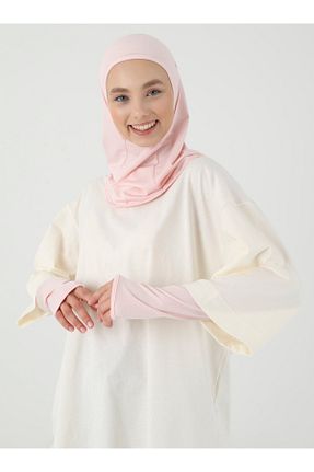 کلاه شنای حجاب صورتی زنانه Ecardin - کد 376625929
