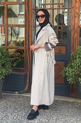 ترنچکت حجاب طوسی زنانه مخلوط پلی استر Ceremony - کد 922524232