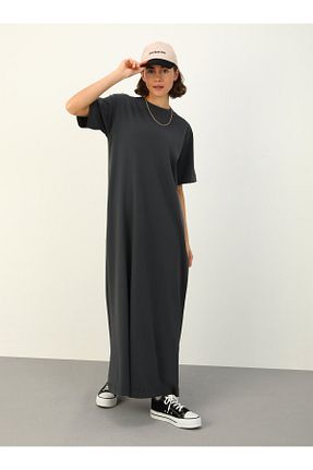 لباس حجاب طوسی زنانه رگولار Benin - کد 815850484