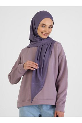 شال بنفش زنانه ویسکون Tuva - کد 450360015