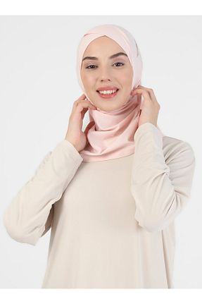 کلاه شنای حجاب صورتی زنانه Ecardin - کد 364780365