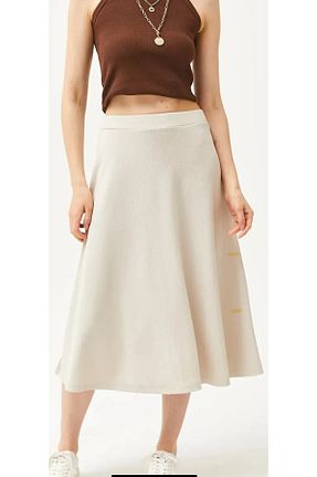 دامن طوسی زنانه ساده mor butik - کد 922497525
