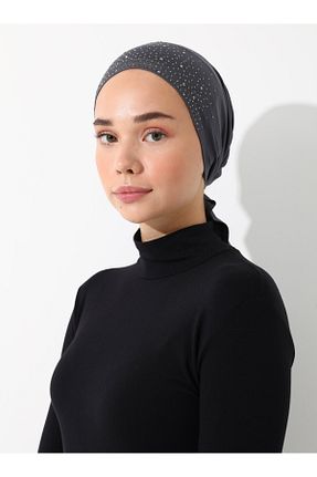 کلاه شنای حجاب طوسی زنانه Tuva - کد 857361063
