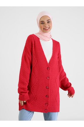 شال صورتی زنانه پلی استر Tuva - کد 450359124
