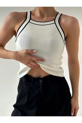 بلوز سفید زنانه ساده Butik - کد 922584788