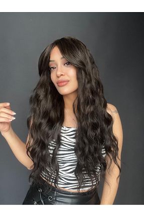 کلاه گیس قهوه ای زنانه Suzan Peruk - کد 922604722