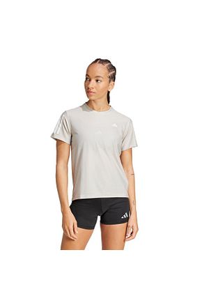 تیشرت اسپرت بژ زنانه رگولار adidas - کد 871338917