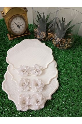 سرویس آمریکائی سفید گرد ZEYNEP ELA - کد 872275386