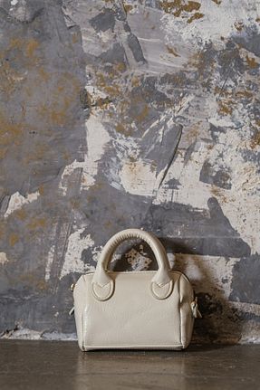 کیف دوشی نباتی زنانه چرم مصنوعی Çantacımstore - کد 922440326