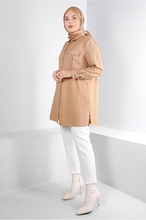 شلوار پارچه ای سفید زنانه بلند Alvina - کد 793827426