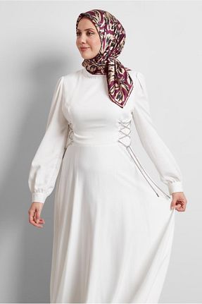روسری بنفش پلی استر Alvina - کد 922659416