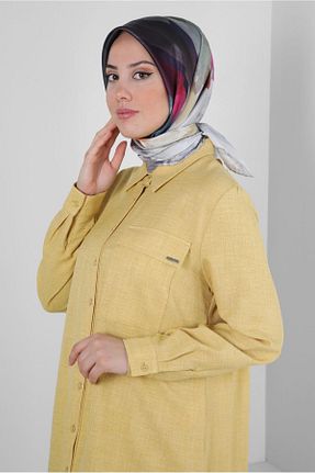 روسری پلی استر Alvina - کد 802794388