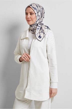 روسری بژ پلی استر Alvina - کد 922659408