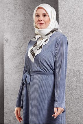 روسری نباتی پلی استر Alvina - کد 887652277