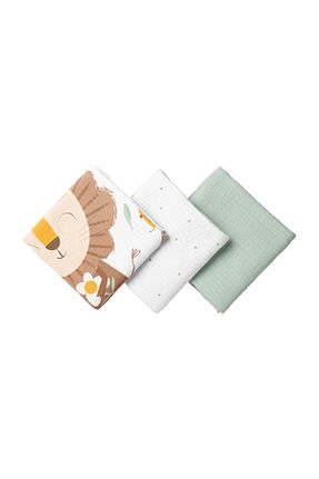 پارچه موسیلین قهوه ای Casadora Baby - کد 870306134