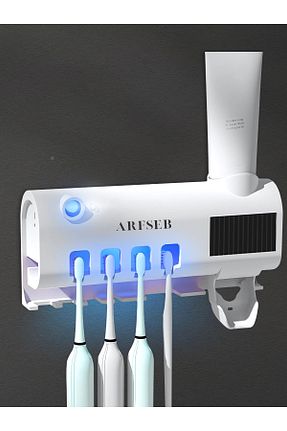 جای مسواک سفید پلاستیک Arfseb - کد 922676764