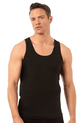 رکابی مشکی مردانه %100 پنبه ÖZKAN underwear - کد 831907110