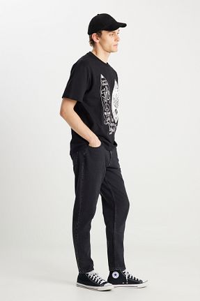 شلوار جین مشکی مردانه پاچه گشاد Wrangler - کد 922681664