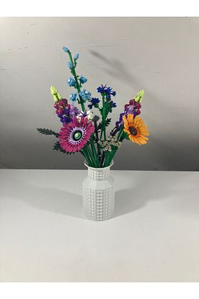 گلدان رنگی پلاستیک 3D - کد 922136578