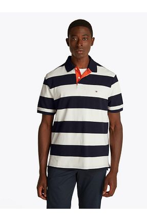 پولوشرت مشکی مردانه پنبه - الاستین Tommy Hilfiger - کد 922680810