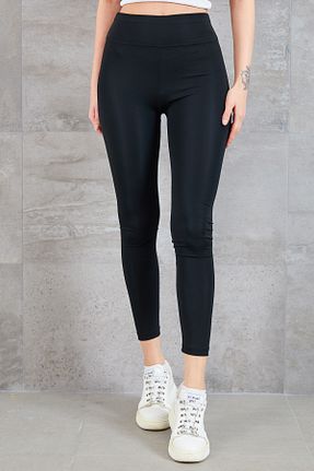ساق شلواری مشکی زنانه بافتنی Caddebostan Moda - کد 920015365