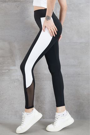 ساق شلواری مشکی زنانه بافتنی Caddebostan Moda - کد 920044517