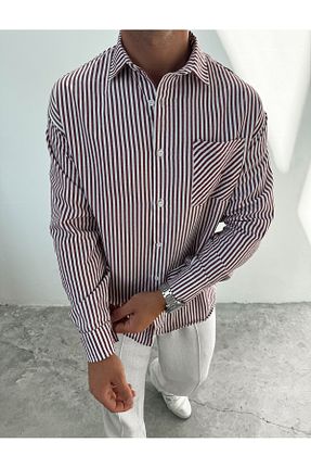 پیراهن صورتی مردانه اسلیم King Brothers - کد 751623216