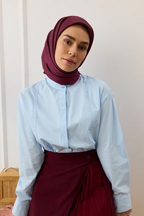 روسری زرشکی İpek Tivil Qef - کد 923323655