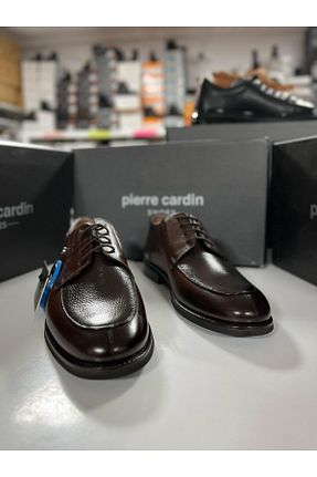 کفش کژوال قهوه ای مردانه چرم خالص Pierre Cardin - کد 923326020