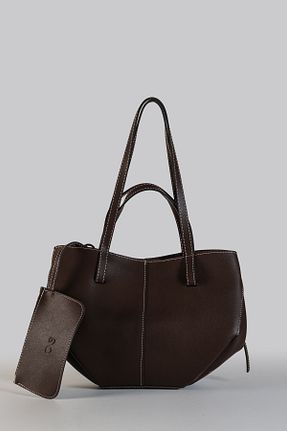 کیف دستی قهوه ای زنانه سایز متوسط Çantacımstore - کد 862122639