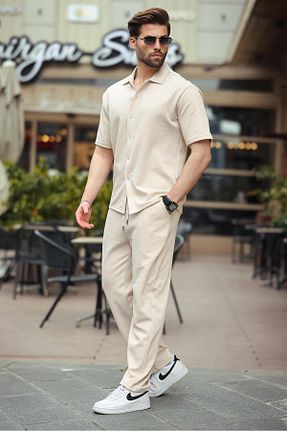 ست گرمکن بژ مردانه رگولار Madmext - کد 922692460