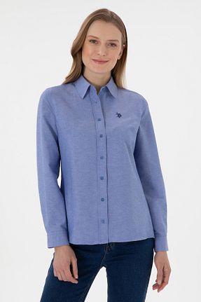 پیراهن سرمه ای زنانه رگولار U.S. Polo Assn. - کد 922692765