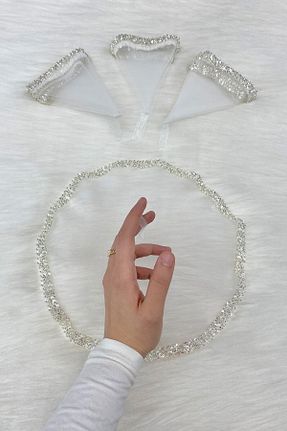 عقد و عروسی و حنابندان سفید ZEYMERADE - کد 922696329