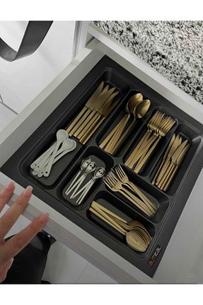جای قاشق طوسی پلاستیک almital mobilya aksesuarları furniture accessories - کد 344514225