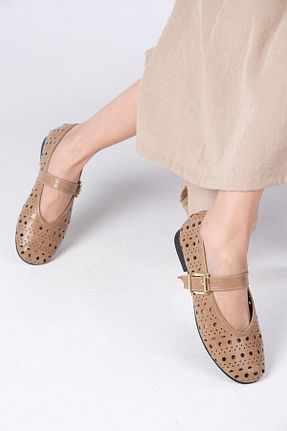 بابت قهوه ای زنانه چرم مصنوعی Mio Gusto - کد 922693766
