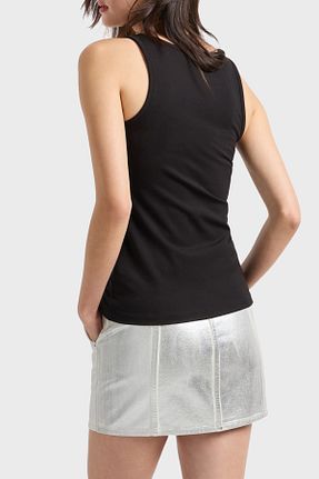 بلوز مشکی زنانه ساده Armani Exchange - کد 923665500