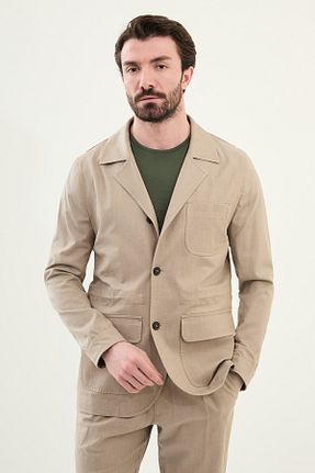 ترنچکت بژ مردانه Mcr - کد 922715041