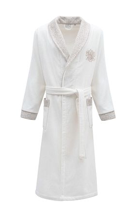 حوله پالتوئی بژ مردانه Ecocotton - کد 795571272