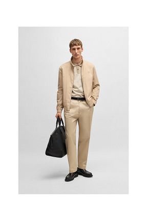 کاپشن بژ مردانه رگولار BOSS - کد 899526036