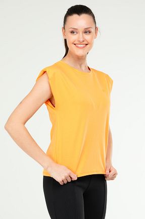 تیشرت اسپرت نارنجی زنانه اورسایز Speedlife - کد 885476247