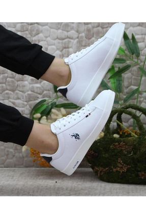 کفش اسنیکر سفید زنانه بند دار U.S. Polo Assn. - کد 892521751