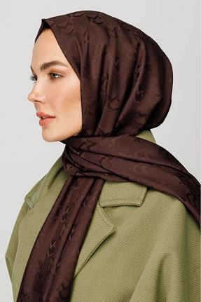 شال قهوه ای زنانه ویسکون Mooncorn - کد 776082150