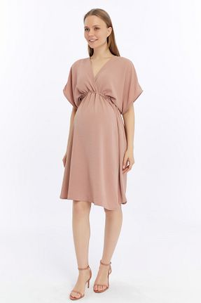 لباس بارداری صورتی زنانه بافتنی Lyn Mama - کد 922737513
