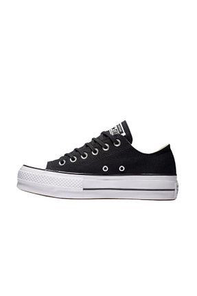 کفش اسنیکر مشکی زنانه بند دار Converse - کد 5853216