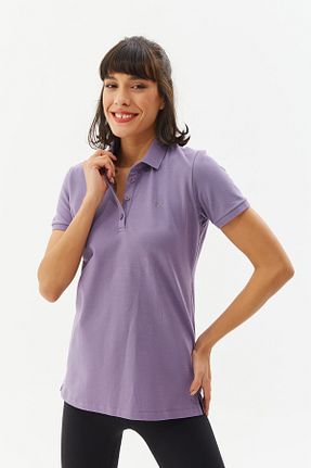 تیشرت بنفش زنانه رگولار bilcee - کد 259316748