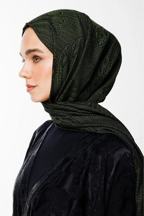 شال خاکی زنانه کشمیر Mooncorn - کد 900392337